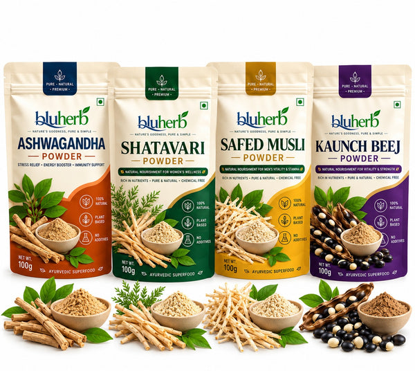 Pure Ashwagandha Shatavari Musli Kaunch Combo