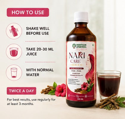 Nari care juice for pcod pcos and harmonal imbalance