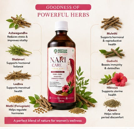 Nari care juice for pcod pcos and harmonal imbalance